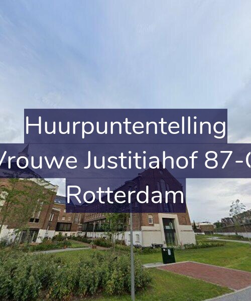 Foto gevel Huurpuntentelling voor Vrouwe Justitiahof 87-C, Rotterdam