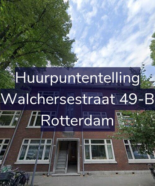 Foto gevel Huurpuntentelling voor Walchersestraat 49-B, Rotterdam