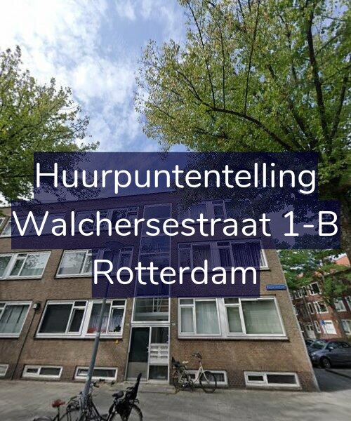 Foto gevel Huurpuntentelling voor Walchersestraat 1-B, Rotterdam