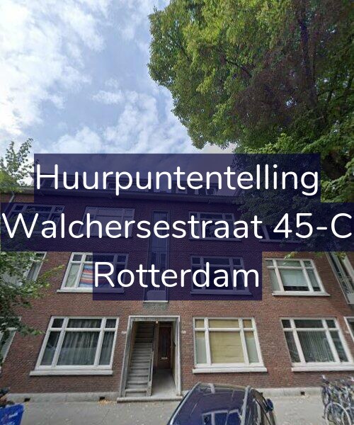 Foto gevel Huurpuntentelling voor Walchersestraat 45-C, Rotterdam