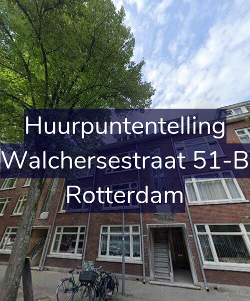 Foto gevel Huurpuntentelling voor Walchersestraat 51-B, Rotterdam