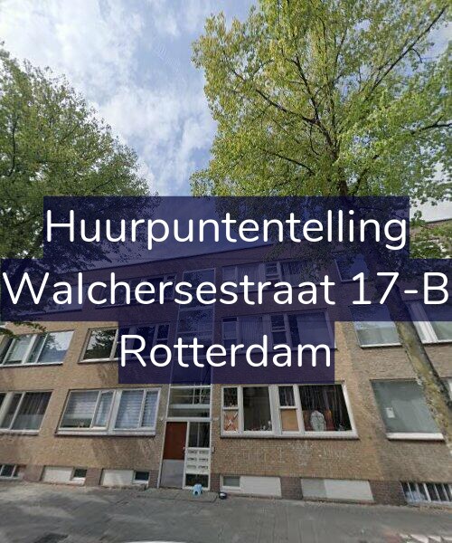 Foto gevel Huurpuntentelling voor Walchersestraat 17-B, Rotterdam
