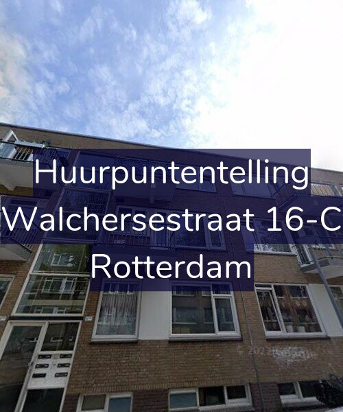 Foto gevel Huurpuntentelling voor Walchersestraat 16-C, Rotterdam