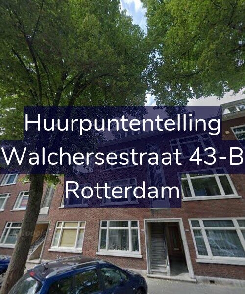 Foto gevel Huurpuntentelling voor Walchersestraat 43-B, Rotterdam