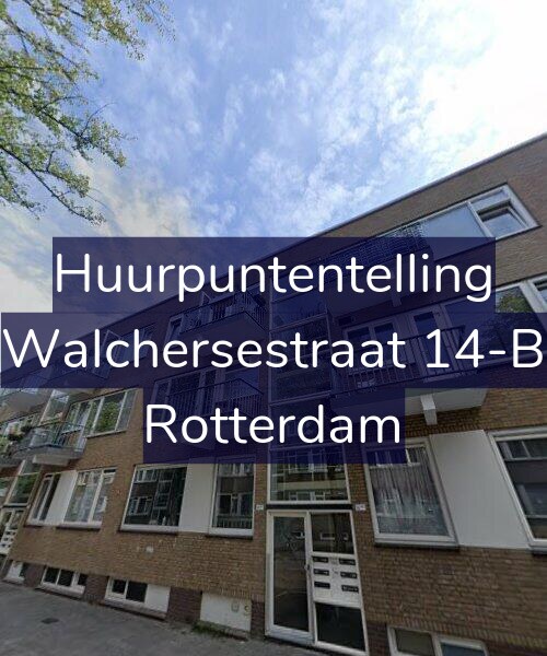 Foto gevel Huurpuntentelling voor Walchersestraat 14-B, Rotterdam