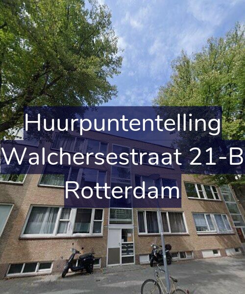 Foto gevel Huurpuntentelling voor Walchersestraat 21-B, Rotterdam