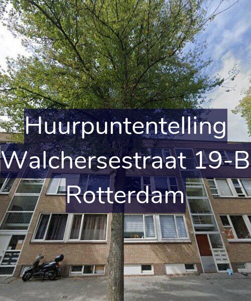 Foto gevel Huurpuntentelling voor Walchersestraat 19-B, Rotterdam