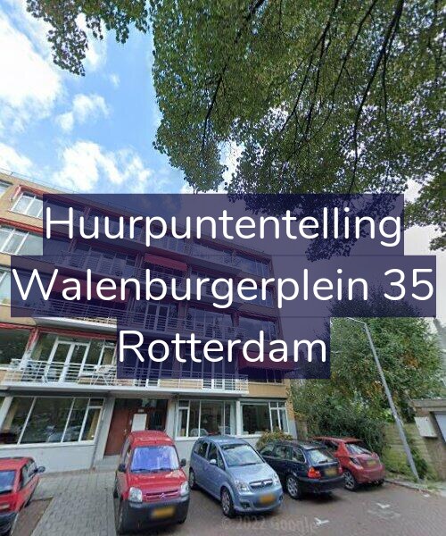 Foto gevel Huurpuntentelling voor Walenburgerplein 35, Rotterdam