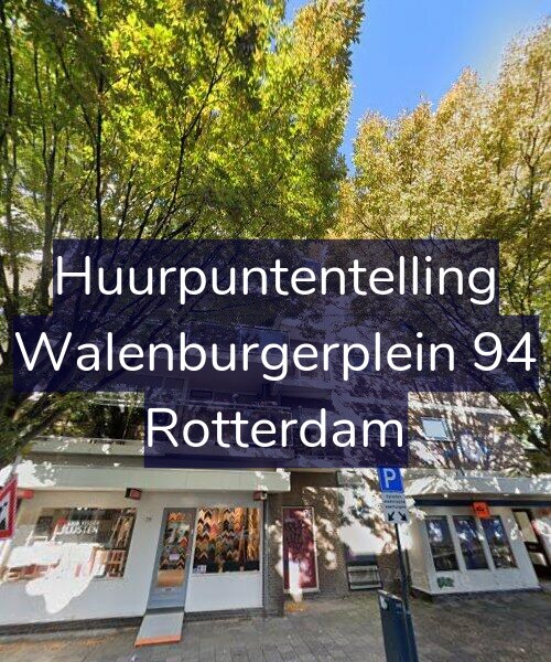 Foto gevel Huurpuntentelling voor Walenburgerplein 94, Rotterdam