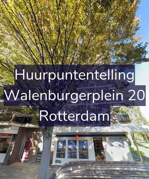 Foto gevel Huurpuntentelling voor Walenburgerplein 20, Rotterdam