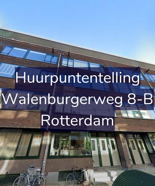 Foto gevel Huurpuntentelling voor Walenburgerweg 8-B, Rotterdam