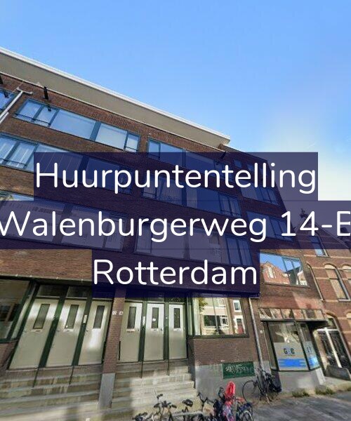 Foto gevel Huurpuntentelling voor Walenburgerweg 14-B, Rotterdam