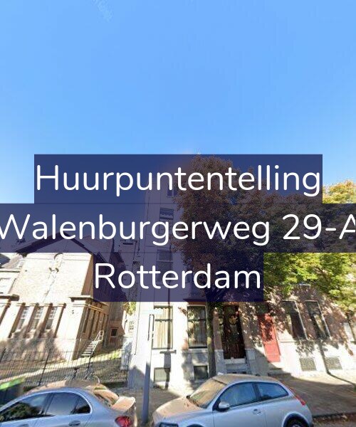 Foto gevel Huurpuntentelling voor Walenburgerweg 29-A, Rotterdam