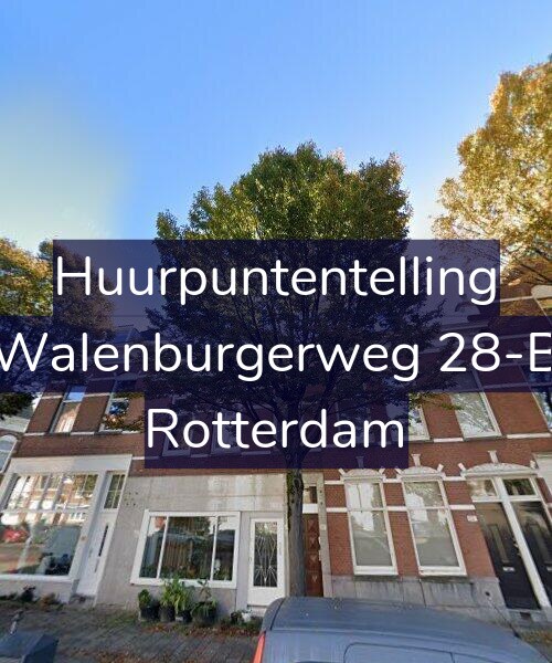 Foto gevel Huurpuntentelling voor Walenburgerweg 28-B, Rotterdam