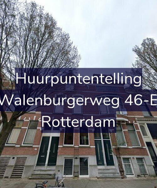Foto gevel Huurpuntentelling voor Walenburgerweg 46-B, Rotterdam