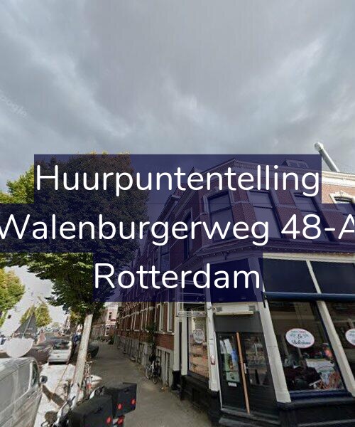 Foto gevel Huurpuntentelling voor Walenburgerweg 48-A, Rotterdam