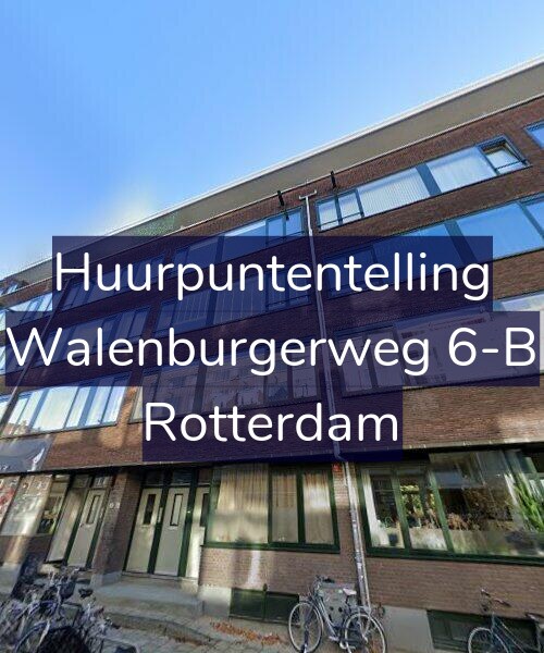 Foto gevel Huurpuntentelling voor Walenburgerweg 6-B, Rotterdam