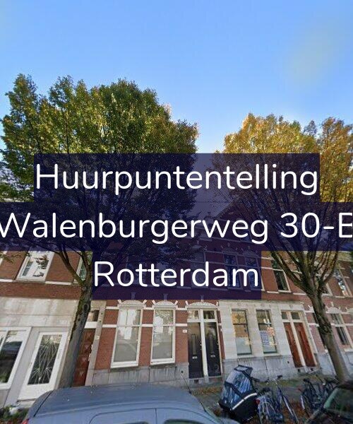 Foto gevel Huurpuntentelling voor Walenburgerweg 30-B, Rotterdam