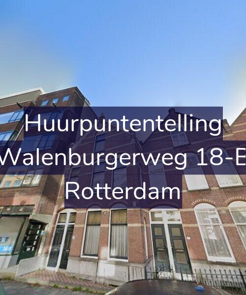 Foto gevel Huurpuntentelling voor Walenburgerweg 18-B, Rotterdam
