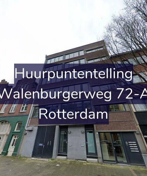 Foto gevel Huurpuntentelling voor Walenburgerweg 72-A, Rotterdam
