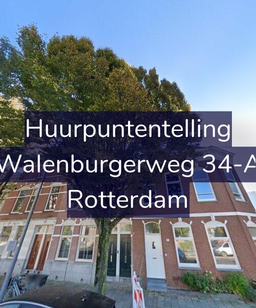 Foto gevel Huurpuntentelling voor Walenburgerweg 34-A, Rotterdam