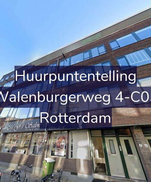 Foto gevel Huurpuntentelling voor Walenburgerweg 4-C03, Rotterdam