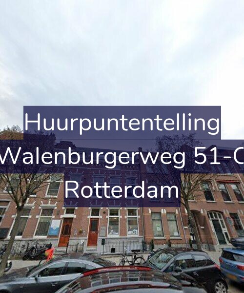 Foto gevel Huurpuntentelling voor Walenburgerweg 51-C, Rotterdam