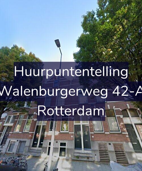 Foto gevel Huurpuntentelling voor Walenburgerweg 42-A, Rotterdam