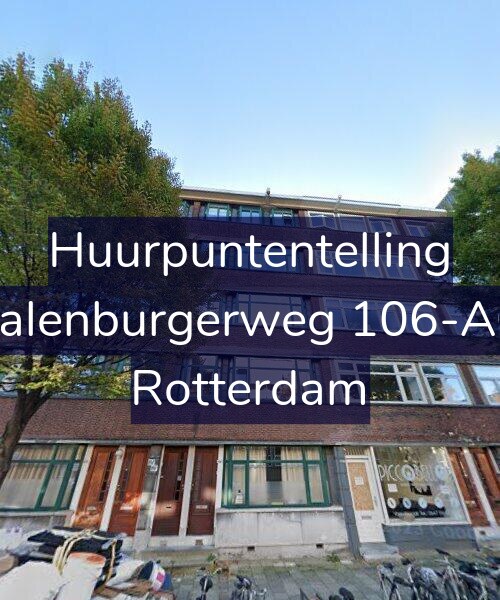 Foto gevel Huurpuntentelling voor Walenburgerweg 106-A03, Rotterdam