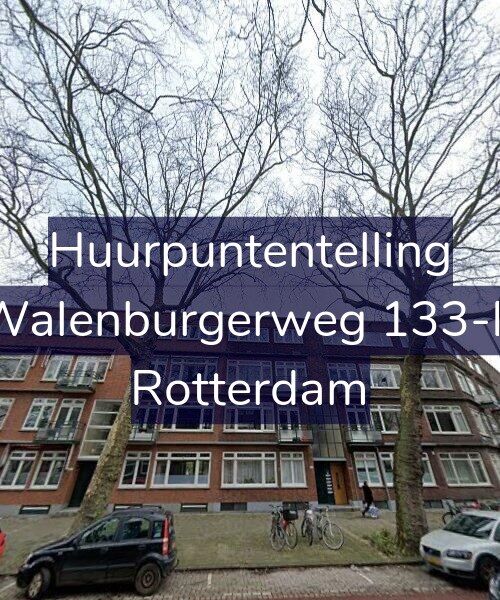 Foto gevel Huurpuntentelling voor Walenburgerweg 133-B, Rotterdam