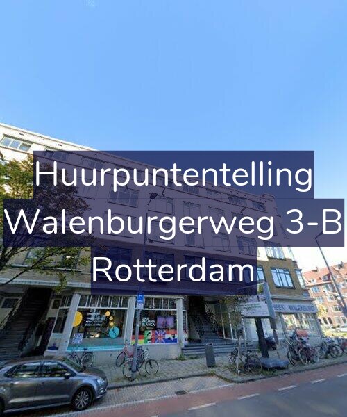 Foto gevel Huurpuntentelling voor Walenburgerweg 3-B, Rotterdam