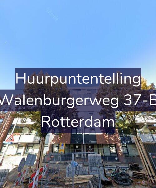 Foto gevel Huurpuntentelling voor Walenburgerweg 37-B, Rotterdam