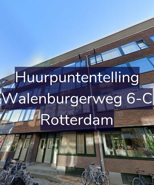 Foto gevel Huurpuntentelling voor Walenburgerweg 6-C, Rotterdam