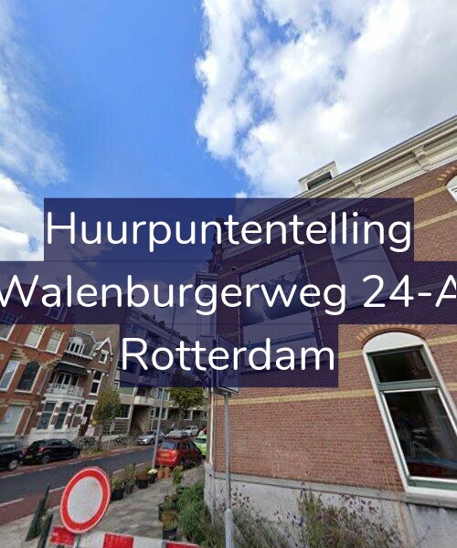 Foto gevel Huurpuntentelling voor Walenburgerweg 24-A, Rotterdam