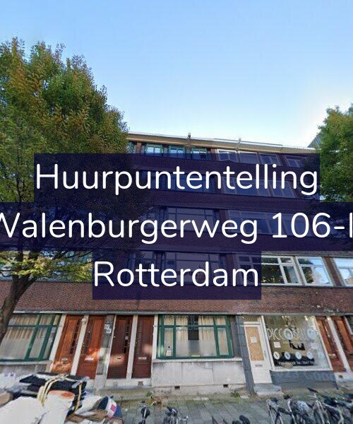 Foto gevel Huurpuntentelling voor Walenburgerweg 106-B, Rotterdam