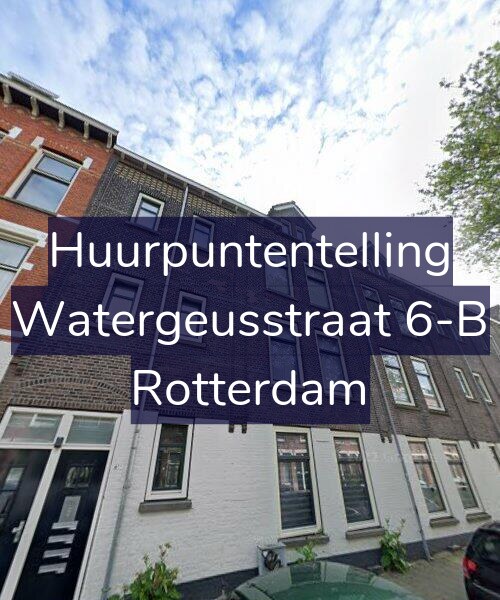 Foto gevel Huurpuntentelling voor Watergeusstraat 6-B, Rotterdam