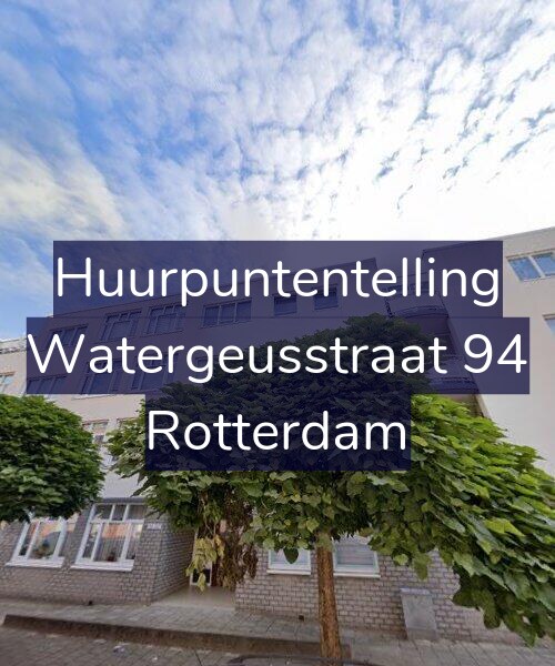 Foto gevel Huurpuntentelling voor Watergeusstraat 94, Rotterdam