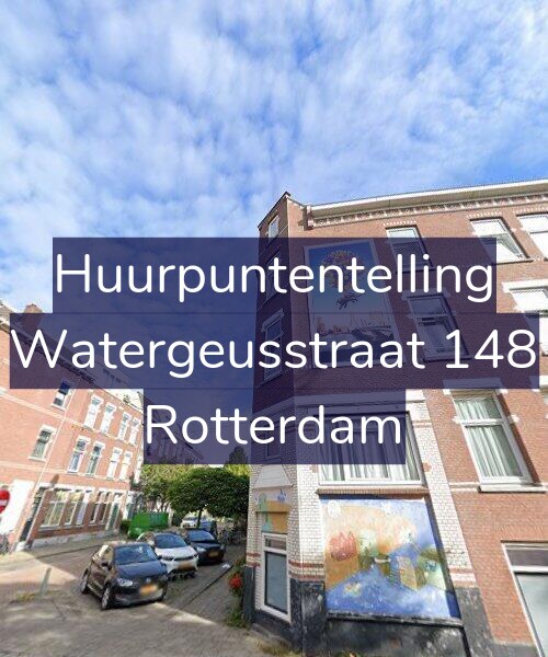Foto gevel Huurpuntentelling voor Watergeusstraat 148, Rotterdam