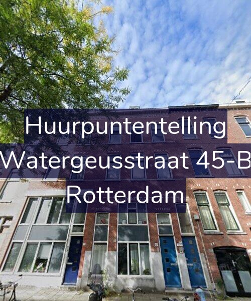 Foto gevel Huurpuntentelling voor Watergeusstraat 45-B, Rotterdam
