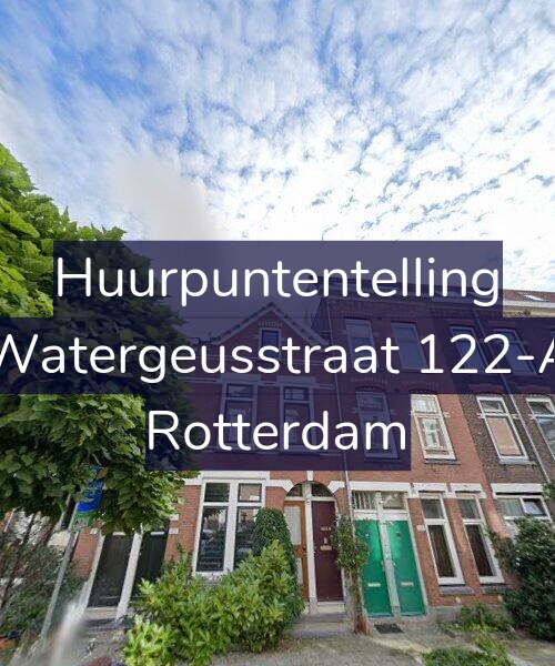 Foto gevel Huurpuntentelling voor Watergeusstraat 122-A, Rotterdam