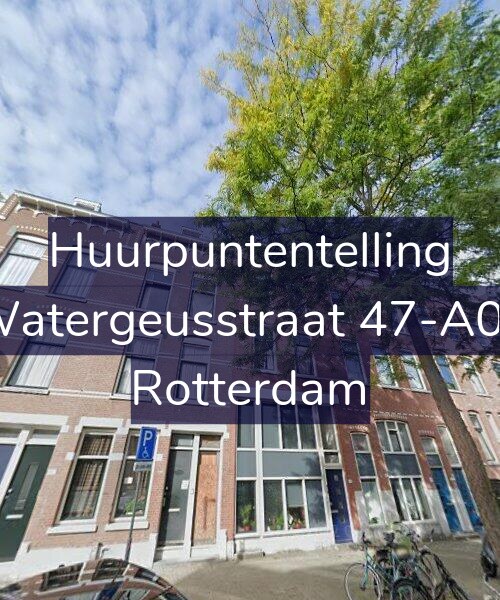 Foto gevel Huurpuntentelling voor Watergeusstraat 47-A02, Rotterdam