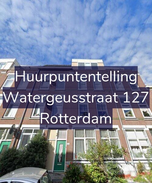 Foto gevel Huurpuntentelling voor Watergeusstraat 127, Rotterdam