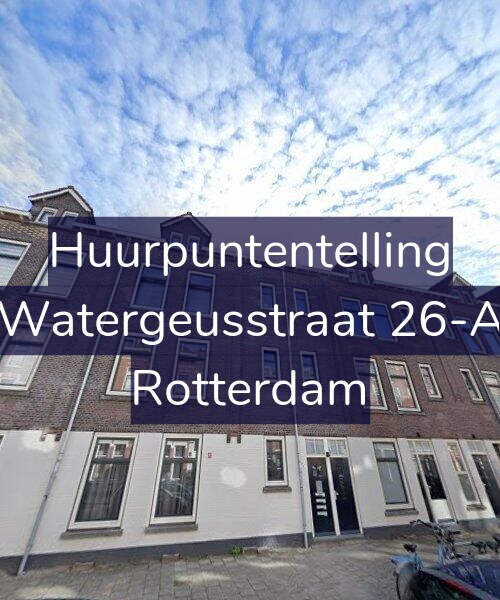 Foto gevel Huurpuntentelling voor Watergeusstraat 26-A, Rotterdam