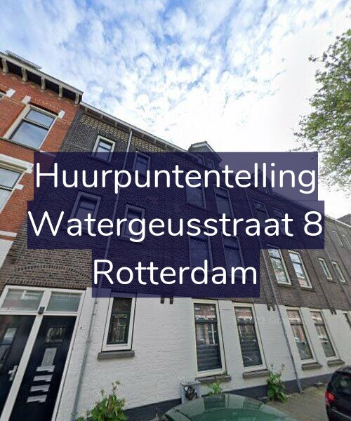 Foto gevel Huurpuntentelling voor Watergeusstraat 8, Rotterdam