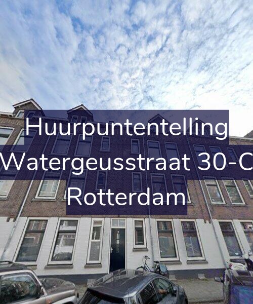 Foto gevel Huurpuntentelling voor Watergeusstraat 30-C, Rotterdam
