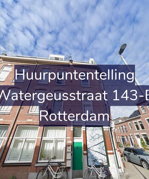 Foto gevel Huurpuntentelling voor Watergeusstraat 143-B, Rotterdam