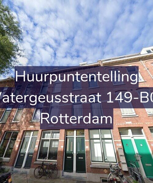 Foto gevel Huurpuntentelling voor Watergeusstraat 149-B02, Rotterdam