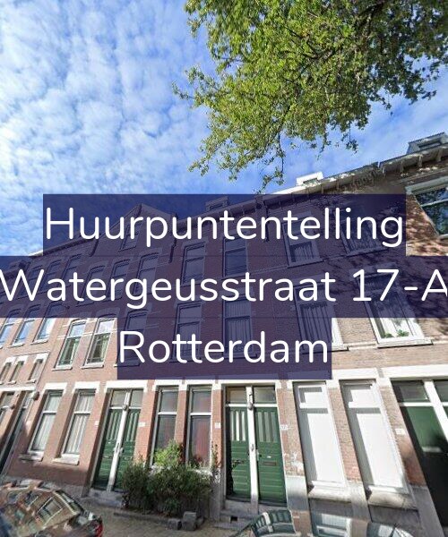Foto gevel Huurpuntentelling voor Watergeusstraat 17-A, Rotterdam