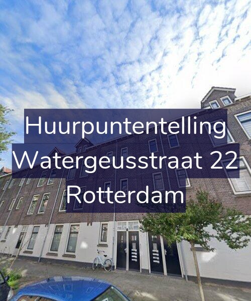 Foto gevel Huurpuntentelling voor Watergeusstraat 22, Rotterdam