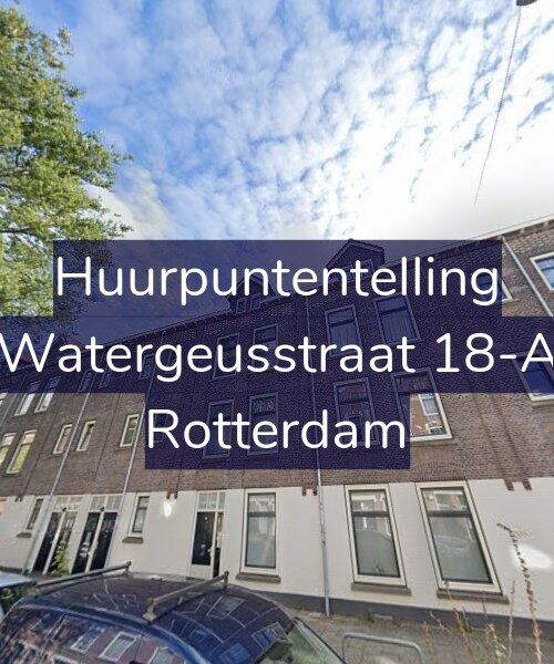 Foto gevel Huurpuntentelling voor Watergeusstraat 18-A, Rotterdam